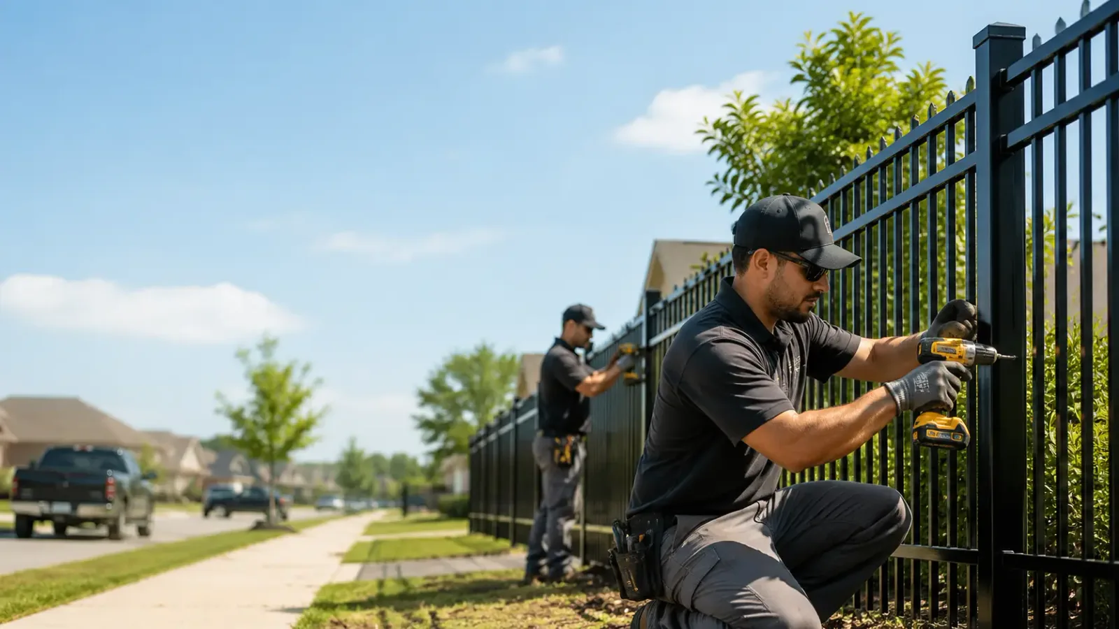 Metal Fence Installation in Harvey, IA